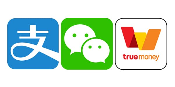 แอปพลิเคชันที่ต้องเตรียมให้พร้อมสำหรับการเที่ยวจีนคือ WeChat, Alipay หรือ TrueMoney